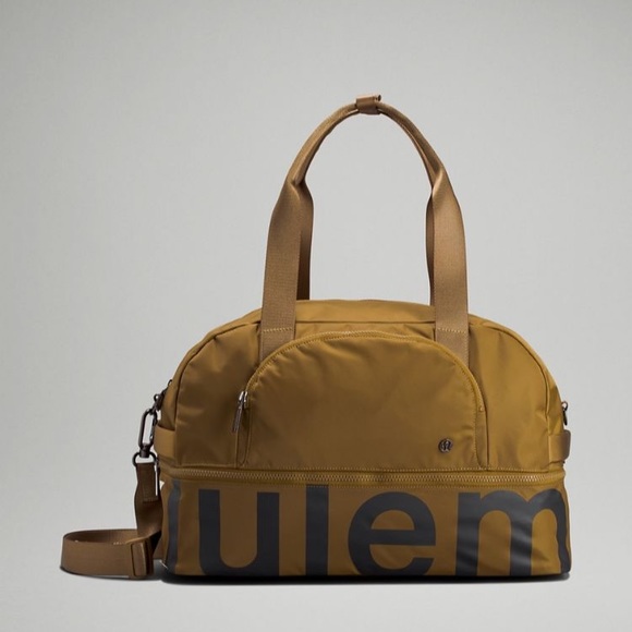 Lululemon City Adventurer Duffle 29L Burnt Caramel Black - Picture 2 of 10